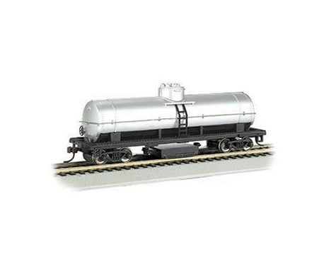 Bachmann Unlettered Track Cleaning Tank Car (Silver) (HO Scale)