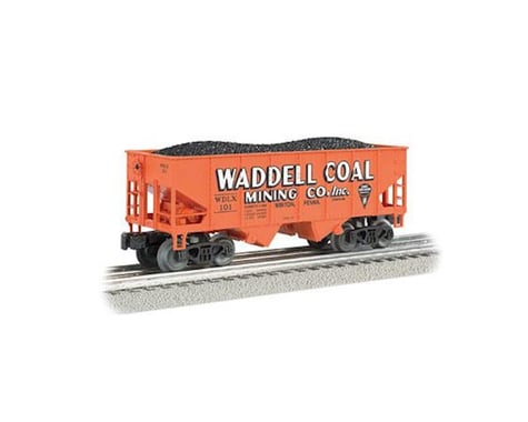 Bachmann Waddell Coal #101 USRA 55-Ton 2-Bay Hopper (N Scale)
