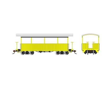 Bachmann Excursion Car (Yellow/Silver Roof) (On30 Scale)