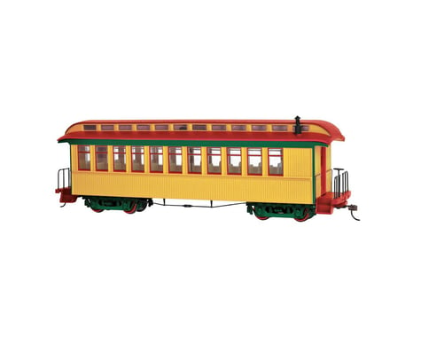 Bachmann On30 Spectrum Covert Coach/Observation, Yellow/Red