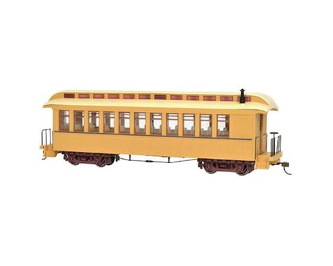 Bachmann Unlettered Observation Coach w/ Lighted Interior (Buff/Tan)