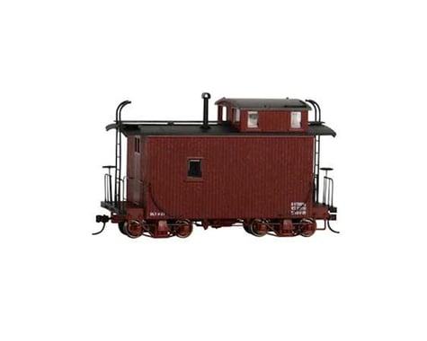 Bachmann 18' Offset Cupola Caboose (Red) (On30 Scale)