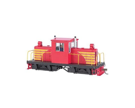 Bachmann Whitcomb 50-Ton Center Cab w/ DCC (Red w/Yellow) (On30 Scale)