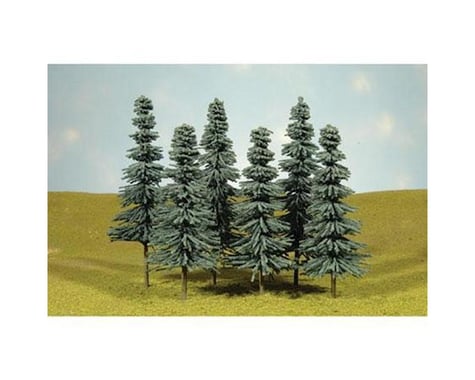 Bachmann Scenescapes Blue Spruce Trees (9) (3-4")