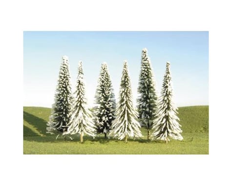 Bachmann Scenescapes Pine Trees w/Snow, 3-4" (36)