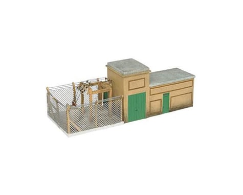 Bachmann Scenescapes Electrical Substation (HO Scale)