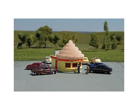 Bachmann Roadside U.S.A. Building Ice Cream Stand (N Scale)