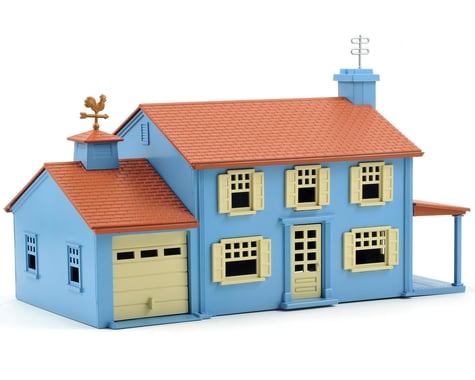 Bachmann O-Scale Plasticville Built-Up Two-Story House