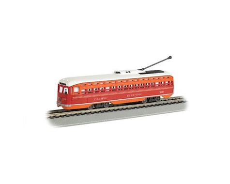 Bachmann HO Streetcar w/DCC &Sound Value, Pacific Electric