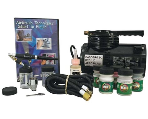 Badger Air-brush Co. 314-HSWC Complete Hobby Set w/Compressor
