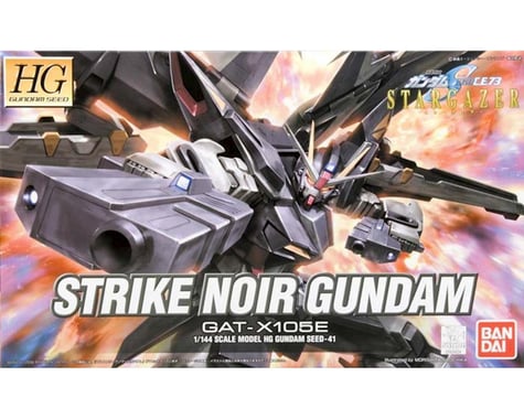 Bandai HGSEED 1/144 #41 GAT-X105E Strike Noir Gundam Model Kit