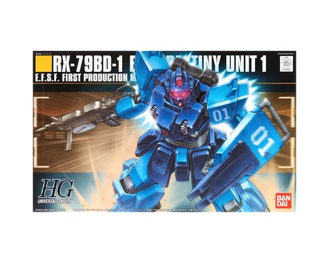 Bandai #80 RX-78BD-1 Blue Destiny Unit 1 Bandai Gun HG