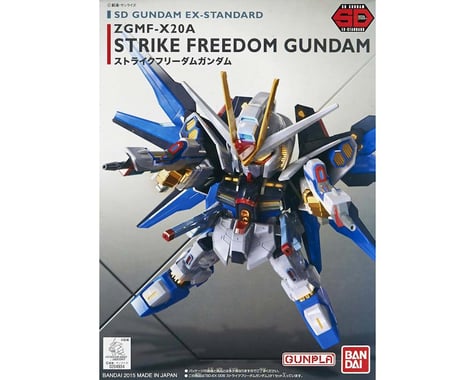 Bandai Gundam Ex Standard ZGMF-X20A Strike Freedom (SD)