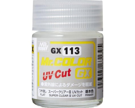 GSI Creos *BC* GX113 GXSPRCLEARIIIUVCUTFLAT18ML(6)