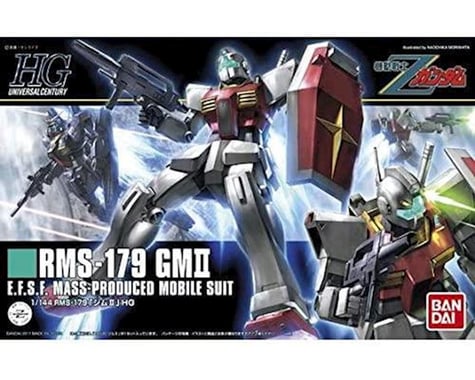 Bandai HGUC 1/144 #131 RGM-79R/RMS-179 GM II "Zeta Gundam" Model Kit