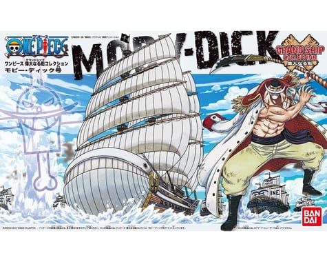Bandai (2175350) 05 Moby Dick Model Ship, Bandai Hobby One Piece Grand Ship Collection