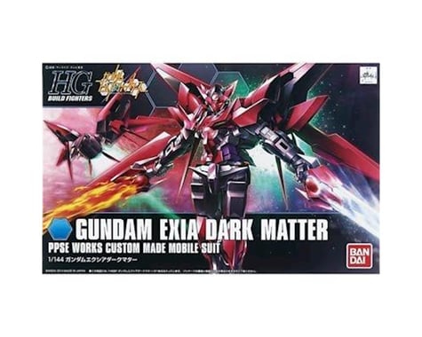 Bandai HGBF 1/144 #13 Gundam Exia Dark Matter "Gundam Build Fighters" Model Kit