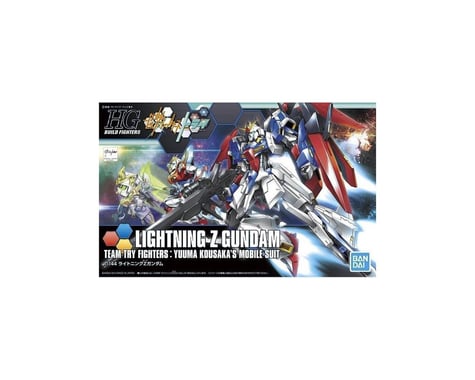 Bandai HGBF 1/144 #40 Lightning Z Gundam "Build Fighters Try" Model Kit