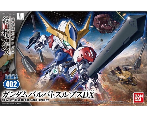 Bandai BB Senshi SD #402 Gundam Barbatos Lupus DX "Gundam IBO" Model Kit