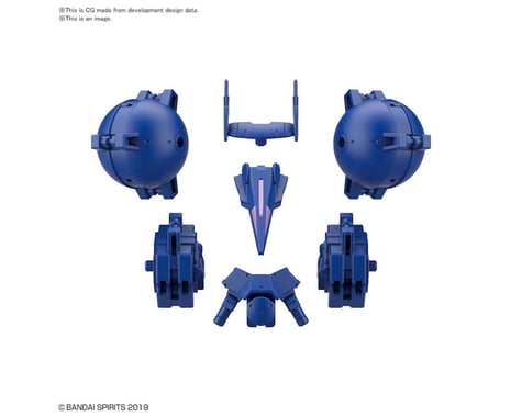 Bandai #27 30MM 1/144 Cielnova Option Armor For High Mobility (Blue)