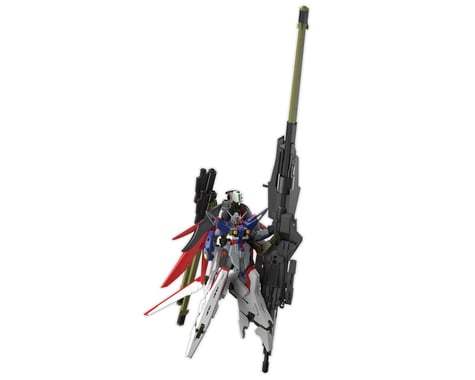 Bandai HGCE Destiny Gundam Spec II & Zeus Silhouette
