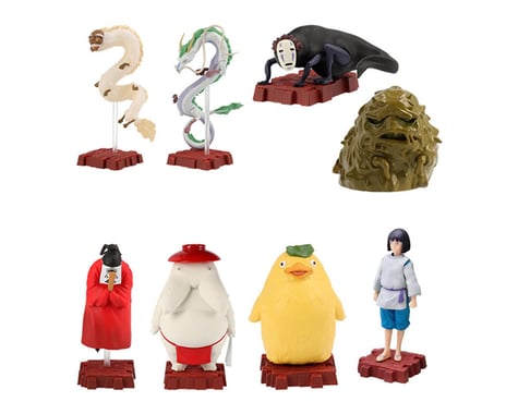 Bandai So Many Poses! "Spirited Away" Kami-Sama Figures (Box/8)