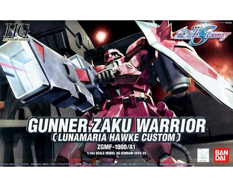 Bandai HGSEED 1/144 #22 Gunner ZAKU Warrior Lunamaria Custom "Gundam" Model Kit