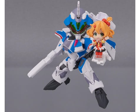 Bandai VF-31J Siegfried (Hayate Use) with Freyja Wion "Macrosss Delta"