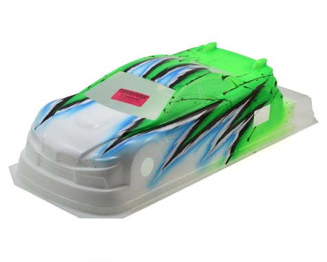 Bittydesign M410 1/10 Pre-Painted 190mm TC Body (Wave/Green)