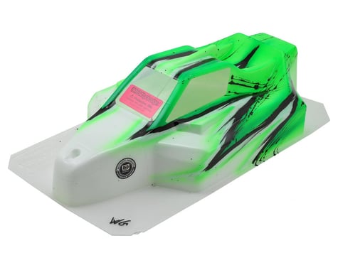 Bittydesign "Force" RC8B3/B3.1 1/8 Pre-Painted Buggy Body (Wave/Green)