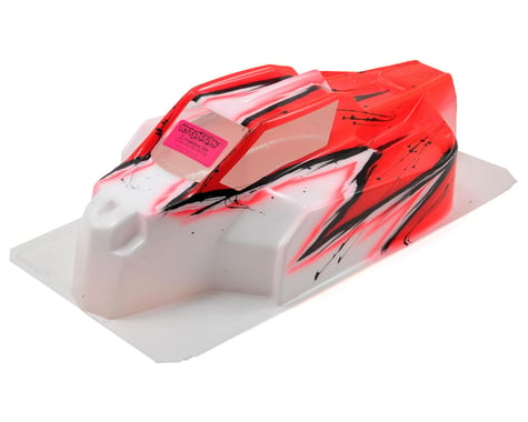Bittydesign "Force" Hot Bodies D815/D812 1/8 Pre-Painted Buggy Body (Wave) (Red)