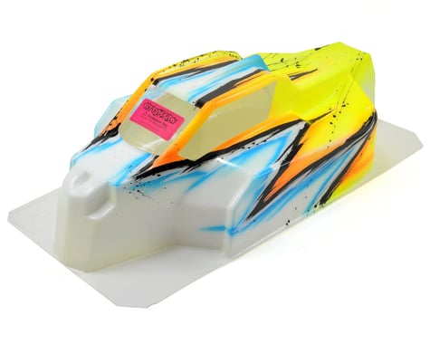 Bittydesign Force D815/D812 1/8 Painted Buggy Body (Wave) (Yellow)