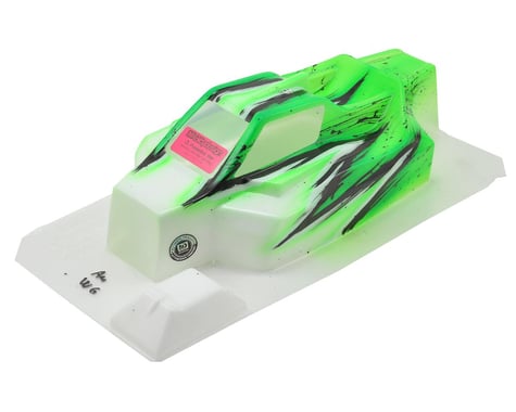 Bittydesign "Force" TLR 8ight 4.0 1/8 Pre-Painted Buggy Body (Wave/Green)