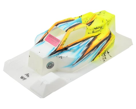 Bittydesign "Force" TLR 8ight 4.0 1/8 Pre-Painted Buggy Body (Wave/Yellow)