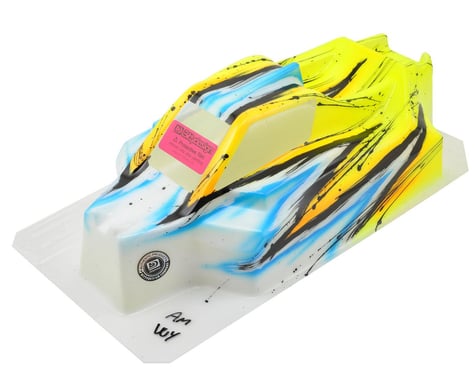 Bittydesign "Force" Tekno NB48.3/NB48.4 1/8 Pre-Painted Buggy Body (Wave/Yellow)