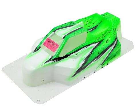 Bittydesign "Force" XRAY XB8 1/8 Pre-Painted Buggy Body (Wave) (Green)