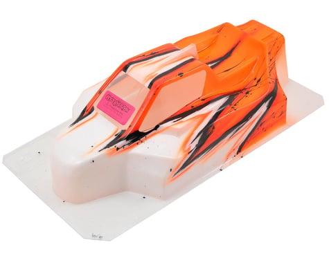Bittydesign "Force" XRAY XB8 1/8 Pre-Painted Buggy Body (Wave) (Orange)