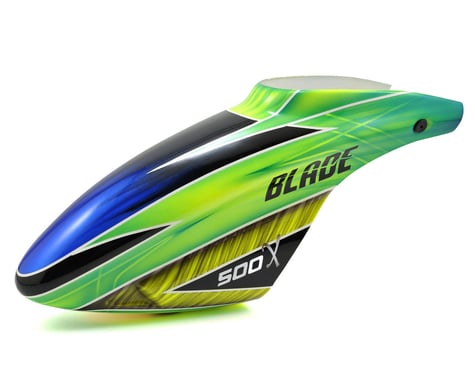 Blade 500 X Fiberglass "C" Canopy (Green)