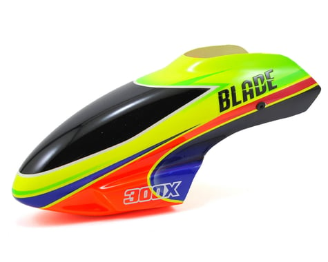 Blade 300 X Fiberglass Canopy (Green/Orange)