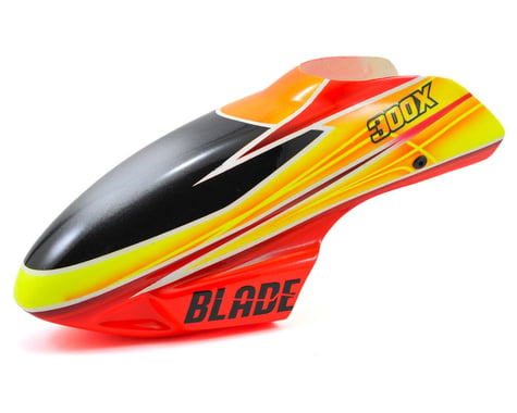 Blade 300 X Fiberglass Canopy (Orange/Yellow)
