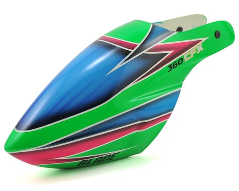 Blade 360 CFX 3S Fiberglass Canopy (Green/Blue)