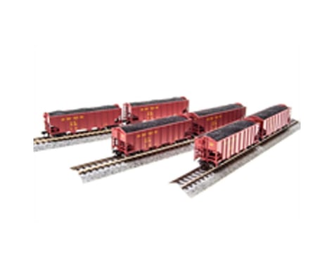 Broadway N H2A 3-Bay Hopper, UP/Red/Yellow Lettering B (6)