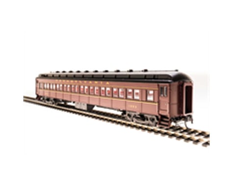 Broadway HO P70R Passenger Car AC, Undecorated/Red