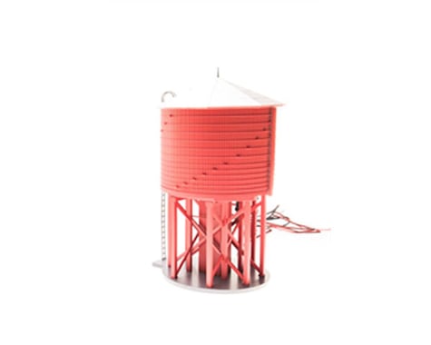 Broadway O Operating Water Tower w/Sound,  Barn Red