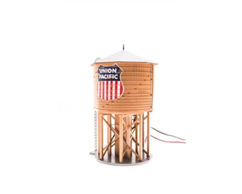 Broadway O Operating Water Tower w/Sound,UP/Weathered Brown