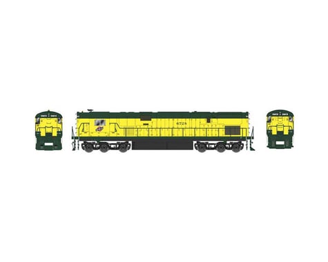 Bowser HO C628 w/DCC & Sound, C&NW/Zito Yellow #6728