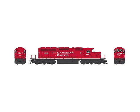 Bowser HO SD40 w DCC & Sound CPR Block Lettering#5901
