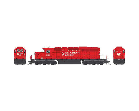 Bowser HO SD40 w DCC & SND CPR Block Let SD40-3 #5103