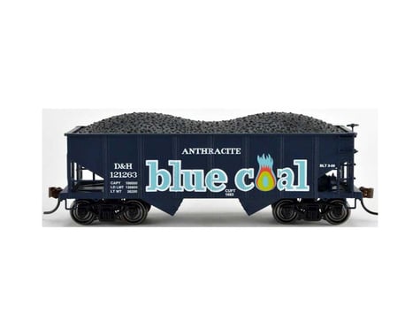Bowser HO Gla Hopper D&H Blue Coal #121242