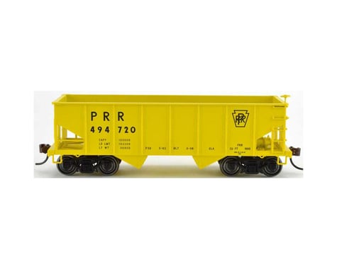 Bowser HO Gla Hopper PRR MOW Yellow Simplified #494727